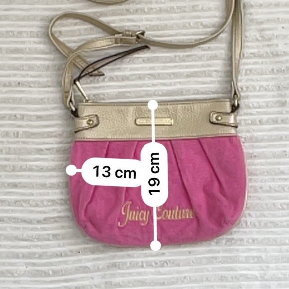 Juicy Couture Pink and Gold Crossbody Bag - Picture 6 of 6